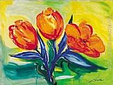 Orange Tulips
